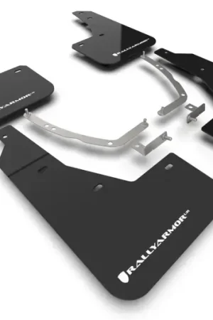 Rally Armor Rally Armor 22-24 Hyundai Ioniq 5 Black Mud Flap w/White Logo Buy Online