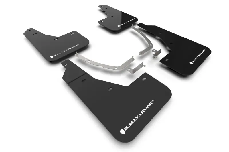 Rally Armor Rally Armor 22-24 Hyundai Ioniq 5 Black Mud Flap w/White Logo Buy Online