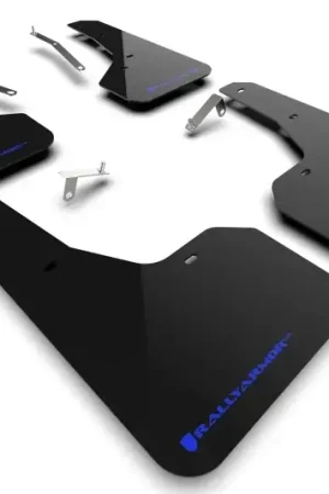 Markdown Rally Armor Rally Armor 22-24 Subaru Forester (Incl. Wilderness) Black UR Mud Flap w/Blue Logo