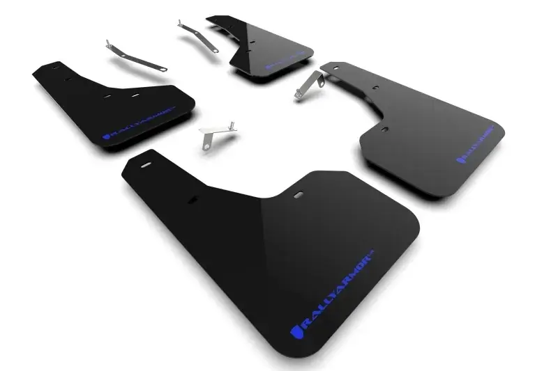 Markdown Rally Armor Rally Armor 22-24 Subaru Forester (Incl. Wilderness) Black UR Mud Flap w/Blue Logo