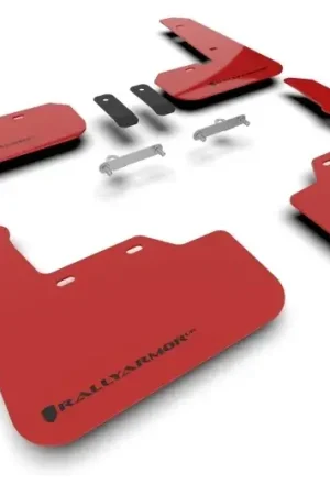 Don’t Miss Out Rally Armor Rally Armor 22-24 Subaru WRX Red UR Mud Flap w/Black Logo