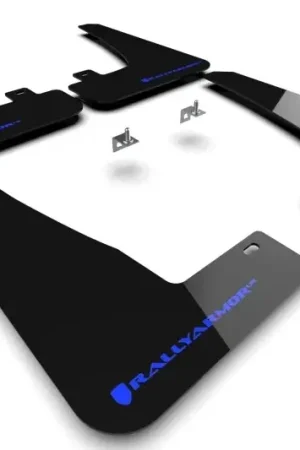 Rally Armor Rally Armor 22-24 Tesla Model X Black UR Mud Flap w/Blue Logo Top Rated