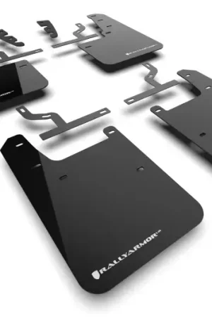 Rally Armor Rally Armor 22-24 Toyota Tundra Black UR Mud Flap w/White Logo Place Order