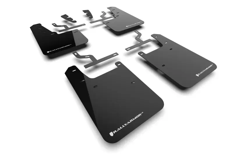 Rally Armor Rally Armor 22-24 Toyota Tundra Black UR Mud Flap w/White Logo Place Order