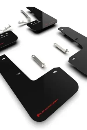 Direct From Manufacturer Rally Armor Rally Armor 22-24 VW MK8 Golf GTI/R Black UR Mud Flap w/Red Logo