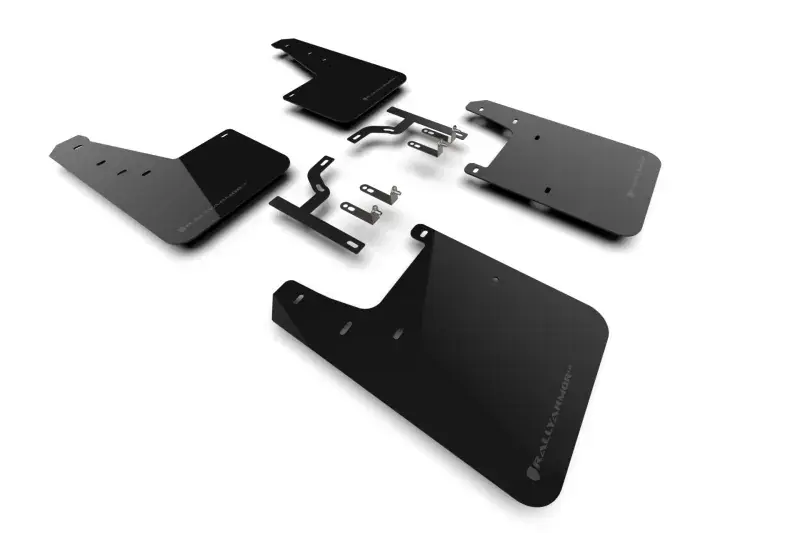 Rally Armor Rally Armor 23-24 Toyota Sequoia Black UR Mud Flap Grey Logo Weekend Sale