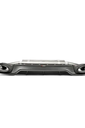 Akrapovic Rear Carbon Fiber Diffuser (911 Turbo/Turbo S 991 14+) Same Day Shipping