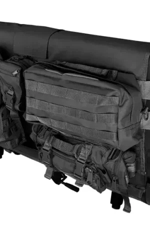 Rugged Ridge Rear Cargo Seat Cover Black 76-06 Jeep CJ / Jeep Wrangler Modern