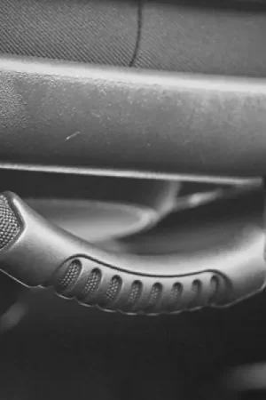 Price Cut Rugged Ridge Rear Side Grab Handles Black 07-18 Jeep Wrangler Unlimited JK