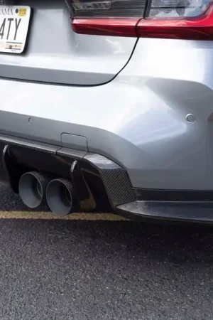 Buy Online Dinan Rear Side Splitters - 2021-2025 BMW M3 Carbon Fiber - G80