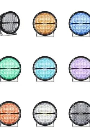 Deal Rigid Industries Rigid Industries 360-Series 9in LED Off-Road Drive Beam - RGBW