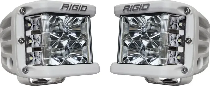 Rigid Industries Rigid Industries D-SS - Flood - Set of 2 - White Housing Certified