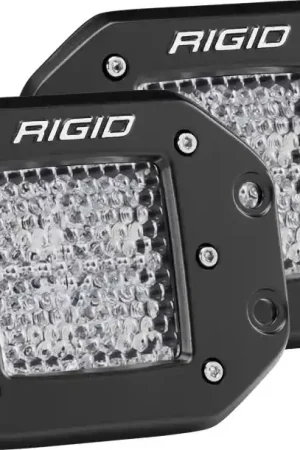 Rigid Industries Rigid Industries Dually - Flush Mount - 60 Deg. Lens - Set of 2 Bulk Order