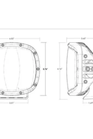 Rigid Industries Rigid Industries Light Cover for Adapt XP Amber PRO Mega Sale