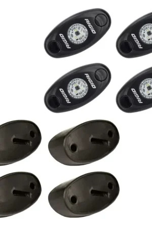 Rigid Industries Rigid Industries Rock Light Kit- Amber (4 lights) Hot Picks