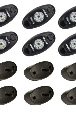 Cheap Rigid Industries Rigid Industries Rock Light Kit- Amber (6 lights)