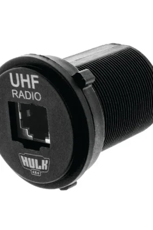 Crafted Hulk 4x4 RJ45 UHF Radio Socket Round Universal 29mm Dia