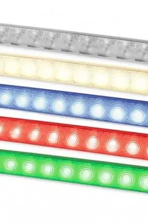 Today Only Hella Rnd Led Courtesy Lamp White 24V Black & White 50mm Rims