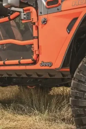 Rugged Ridge Rocker Guard Body Armor 18-20 Jeep Wrangler JL 2-Door Clearance