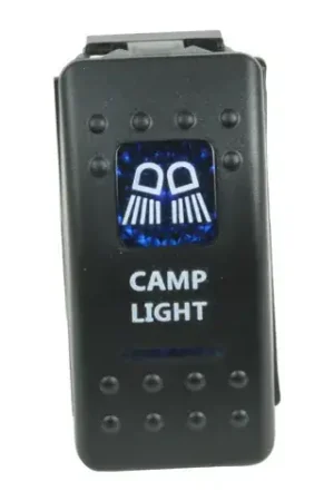 Latest Superior Engineering Rocker Switch Camp Light Blue Printed Lens Each