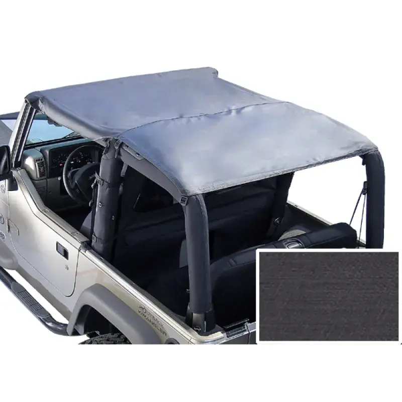 Rugged Ridge Roll Bar Top Black Diamond 76-86 Jeep CJ7&87-91 Jeep Wrangler YJ Exclusive