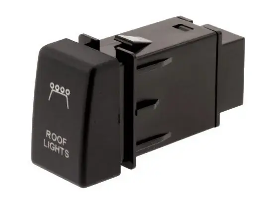 Hulk 4x4 Roof Light Push Button Switch - Blue (Colorado/D-Max 12-16) Editor’s Pick