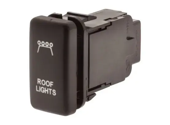 Hulk 4x4 Roof Light Push Button Switch - Green (Hilux/Landcruiser 100 Series 98-13) Hot Picks