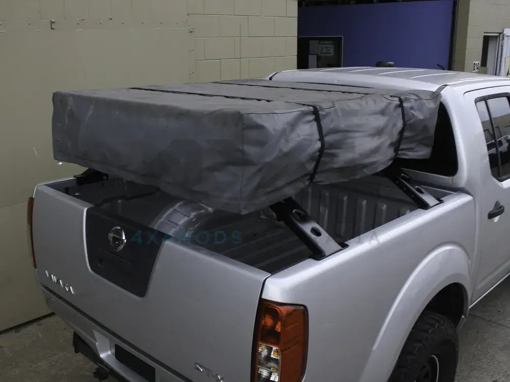 Place Order Performance Suspension Racing Roof Top Tent Complete Tilt System - Full kit, Baja Rack Style , 1/4 Height Narrow Leg - Set of 4