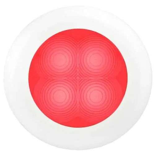 Hella Round Led Courtesy Lamp 12V Orange Illum Flush Mount Buy Direct