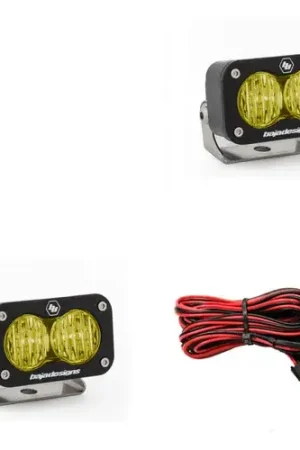 In Demand Baja Designs S2 Sport Wide Cornering Pattern Pair LED Work Light - Amber