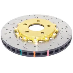 DBA 5000 Series XS Drilled \\u0026 Slotted Brake Rotor - Each - Front Modern