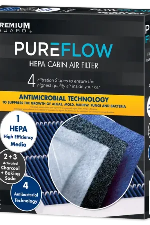 PUREFLOW 2019 Toyota Mirai Cabin Air Filter with HEPA and Antibacterial Technology, PC5667HX Bargain