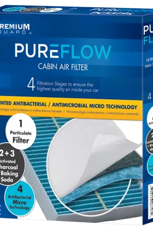 PUREFLOW 2012 Toyota Prius Cabin Air Filter with Antibacterial Technology, PC5667X Free Shipping